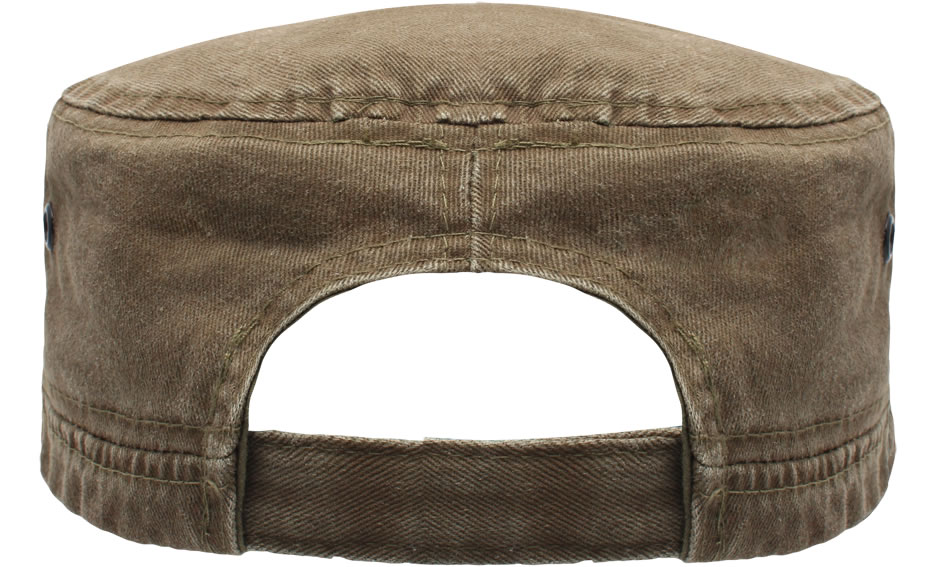 Gorras de gabardina deslavada