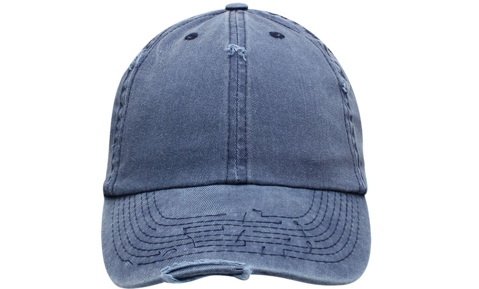 Gorras de gabardina deslavada