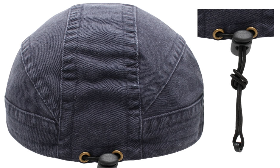 Gorras de gabardina deslavada